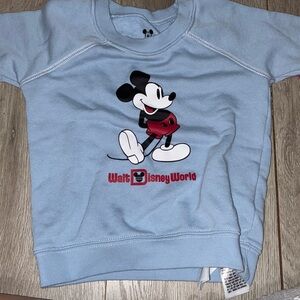 Disney Light Blue Mickey Mouse Pullover